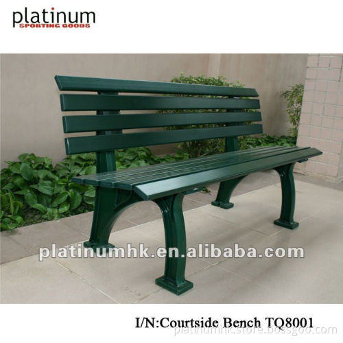 Tennis Outdoor Bench/Tennis Courtside Bench (TQ8001,Steel 6ft)